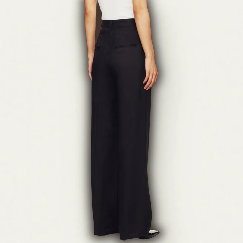 Anine Bing Black ‘Carrie’ Trousers Size 32 = U.S. Women’s 2 ASO Meghan Markle